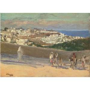 FRAMED oil paintings   Sir John Lavery   24 x 18 inches   On the Fez 