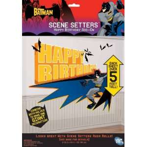   Happy Birthday Add On   Official Superhero Costume: Toys & Games