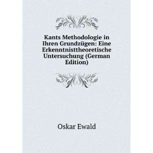   Untersuchung (German Edition) Oskar Ewald Books