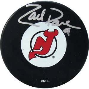  Zach Parise New Jersey Devils Signed Puck 