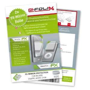  2 x atFoliX FX Mirror Stylish screen protector for Becker 