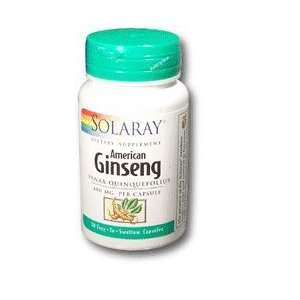  Solaray   American Ginseng, 480 mg, 50 capsules Health 