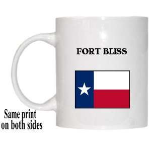    US State Flag   FORT BLISS, Texas (TX) Mug 
