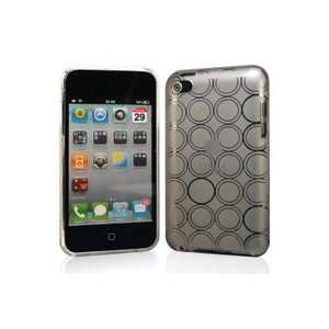  Circles TPU Protective Case Cover Skin for Apple iPod Touch 4 +Free 