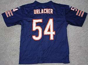 CHICAGO BEARS URLACHER JERSEY REEBOK YOUTH LARGE FOOTBALL NFL USED 14 