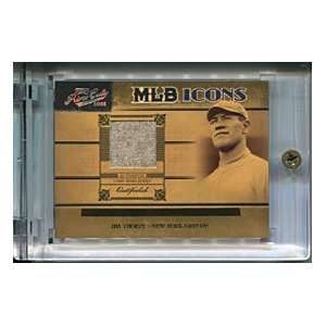  Honus Wagner 2005 Playoff Prime Cuts MLB Icons Game Worn 