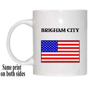  US Flag   Brigham City, Utah (UT) Mug 