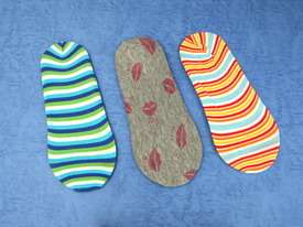 120 Pairs Wholesale Lot Low Cut Ankle Socks Shoe Liner  