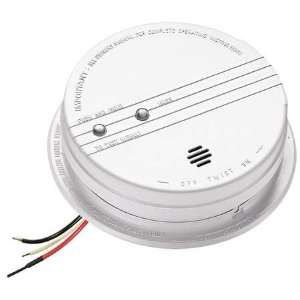  FIREX PE120 Smoke Alarm,Photoelectric,120VAC, 9V