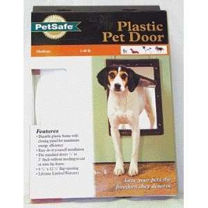  Dog Door Premium Plastic Medium: Pet Supplies