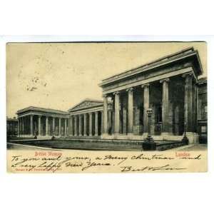  British Museum Undivided Back Postcard Stengel 1902 