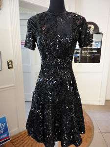 Unbelievable Vintage BOB MACKIE Sequin Dress Sz 2  