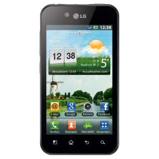NEW LG Optimus Black P970 3G UNLOCKED Phone 1 Year Warranty   BLACK 