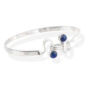  Lapis lazuli bracelet, Opposites Attract Jewelry