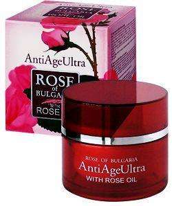 BULGARIAN ROSE ULTRA Face Cream With Rose Oil ANTI AGE  