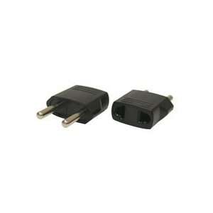    Plug Adapter for Europe Asia Africa Ungrounded Electronics