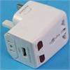 Universal World Travel AC Adapter USB Power Port #8507  