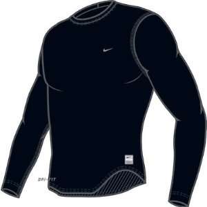  NIKE PRO COMBAT ULTRA WARM FITTED CREW (MENS): Sports 