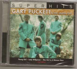 GARY PUCKETT & UNION GAP, CD SUPER HITS NEW SEALED 886970546621 
