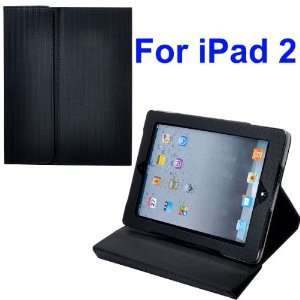   Smart Cover Stand Leather Case for iPad 2(Black) 