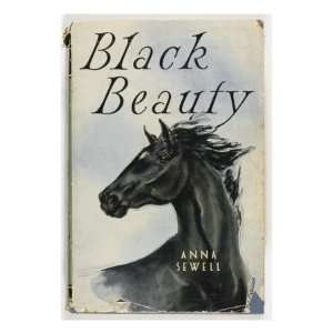  Book Jacket for Black Beauty by Anna Sewell, Originally 