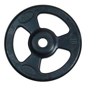  York Iso Grip Rubber Olympic Plate Set 455 lbs Sports 
