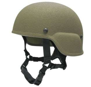 Military Gentex TBH II GFE Retention w/ NOD Mount Kevlar Helmet TC2000 
