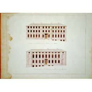 Benjamin Henry Latrobe Design, Richmond, Virginia 1797:  