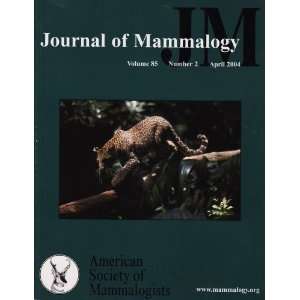  Journal of Mammalogy (Volume 85, Number 2, April 2004 