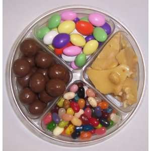 Scotts Cakes 4 Pack Assorted Jelly Beans, Peanut Brittle, Chocolate 