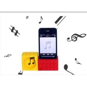  New Lego Design Horn Stand for Apple iPhone 4 Horn Stand 