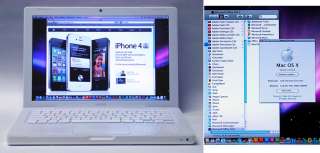 Apple MacBook 1.83 GHz Intel Core Duo   iSight webcam/ WiFi  Upgraded 