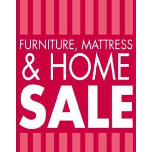  Furniture, Mattress & Home Sale   Standard Poster   22x28 