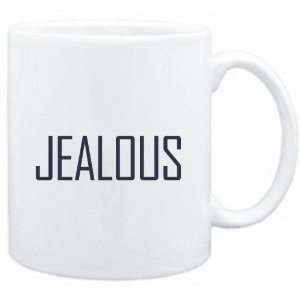  Mug White  jealous   simple Adjetives