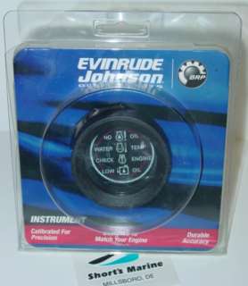   for one brand new in package OEM Evinrude Johnson System Check Gauge