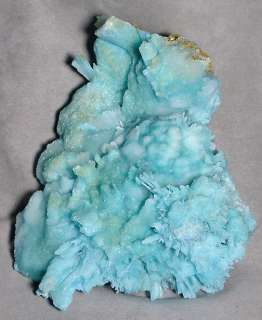 Rare Blue Aragonite Natural Crystal Specimen China  