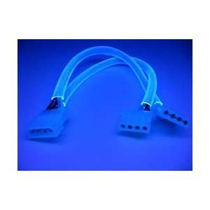  Link Depot 4 Pin Y Cable Power Splitter (UV Reactive 