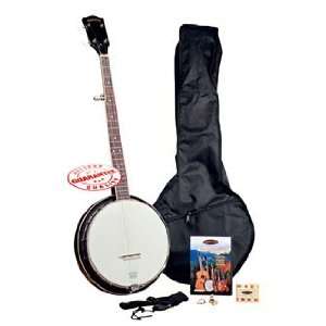   Resonator 5 Strings Banjo Package APB 1 Musical Instruments