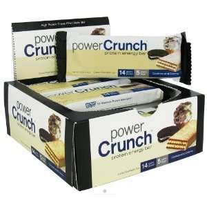 BioNutritional Research Group Power Crunch Bars, Cookies & Creme, 12 