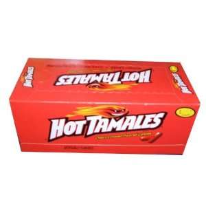   Tamales Chewy Cinnamon Flavored Candies Twenty Four 0.9 Ounce Packs
