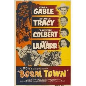 Boom Town Movie Poster (11 x 17 Inches   28cm x 44cm) (1940) Style C  