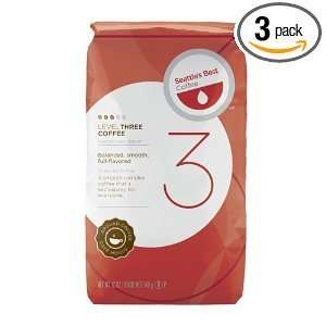 Seattles Best Level 3 Ground Coffee, 12 Ounce Bags (Pack of 3 