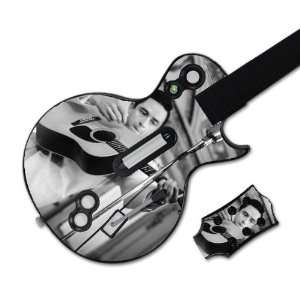   JC30026 Guitar Hero Les Paul  Xbox 360 & PS3  Johnny Cash  Guitar Skin