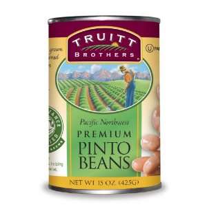 Truitt Brothers Pinto Beans, 15 Ounce Grocery & Gourmet Food