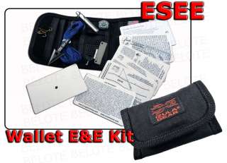 ESEE Izula Gear Wallet E&E Survival Kit WALLET KIT NEW  