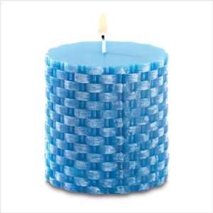  Island Blue Basketweave Candle: Everything Else