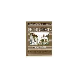  Peter Grimes, Op. 33   An Opera in Three Acts and a 