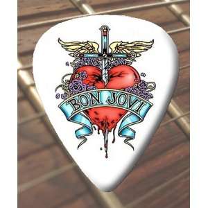  Bon Jovi Premium Guitar Picks x 5 Medium Musical 