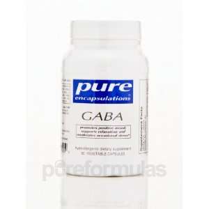  Pure Encapsulations GABA 60 Vegetable Capsules Health 