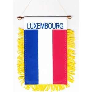  Luxembourg   Window Hanging Flags Automotive